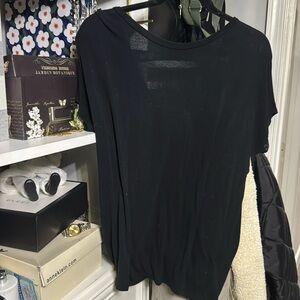 Open back tee